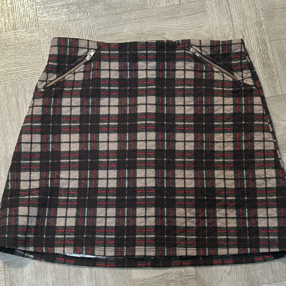 Plaid skirt